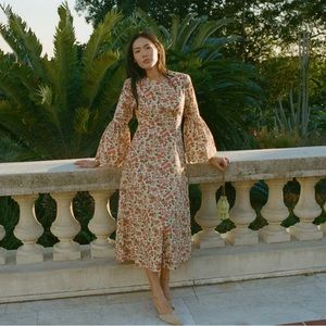 XS Doen Noisette Dress Lydden Garden